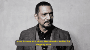 Nana Patekar viral video: Nana Patekar trolled for slapping a fan, demand for arrest raised