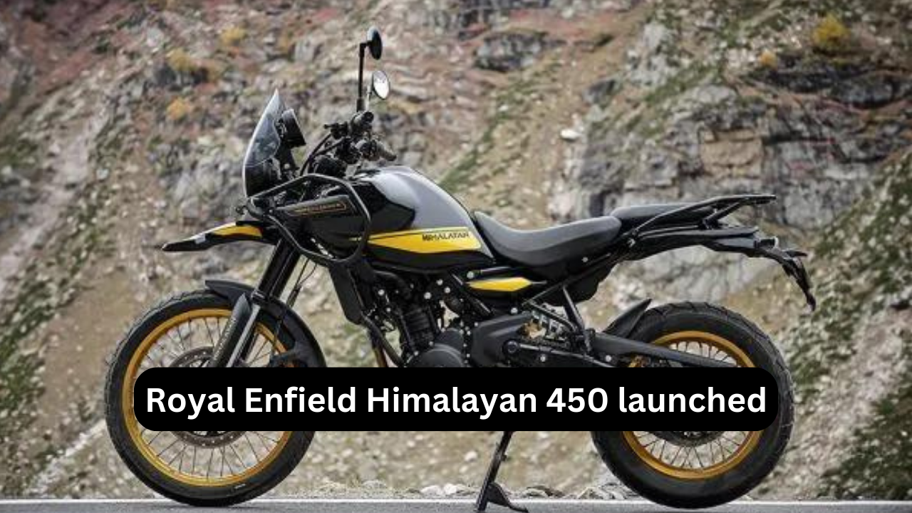 Royal Enfield Himalayan 450 launched at ₹2.69 lakh, includes world’s first round shaped instrument  press